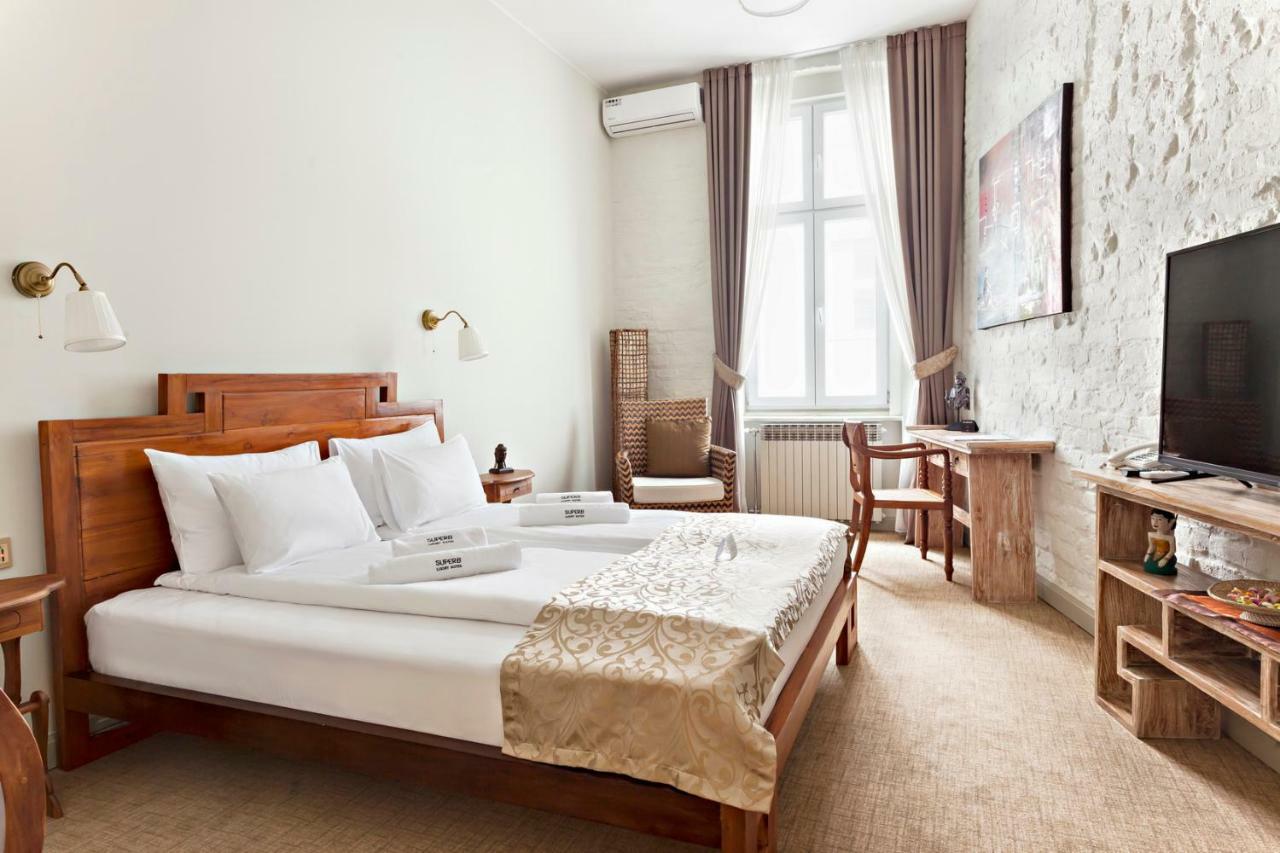 Superb Luxury Suites Belgrado Quarto foto